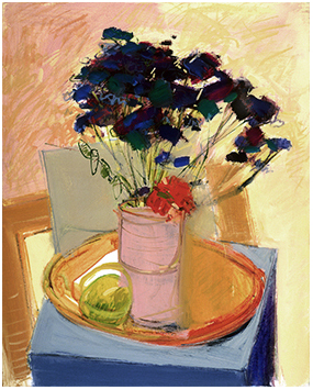 still life with statice
